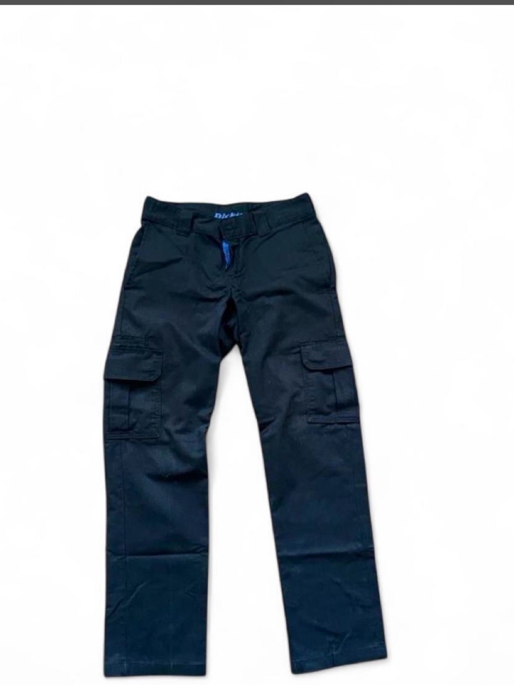 Dickies Black Cargo Pants with Side Utility Pockets